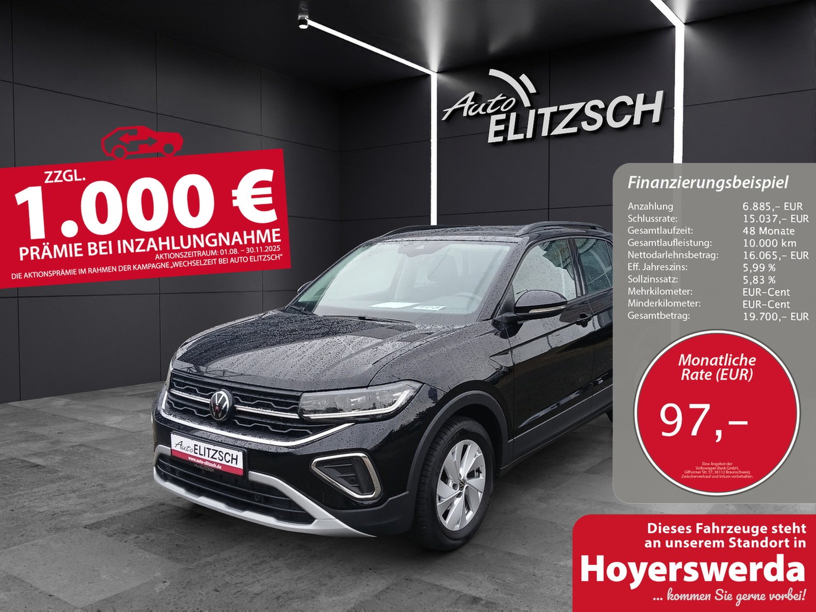 Volkswagen T-Cross TSI Life Matrix AID ACC PDC SH