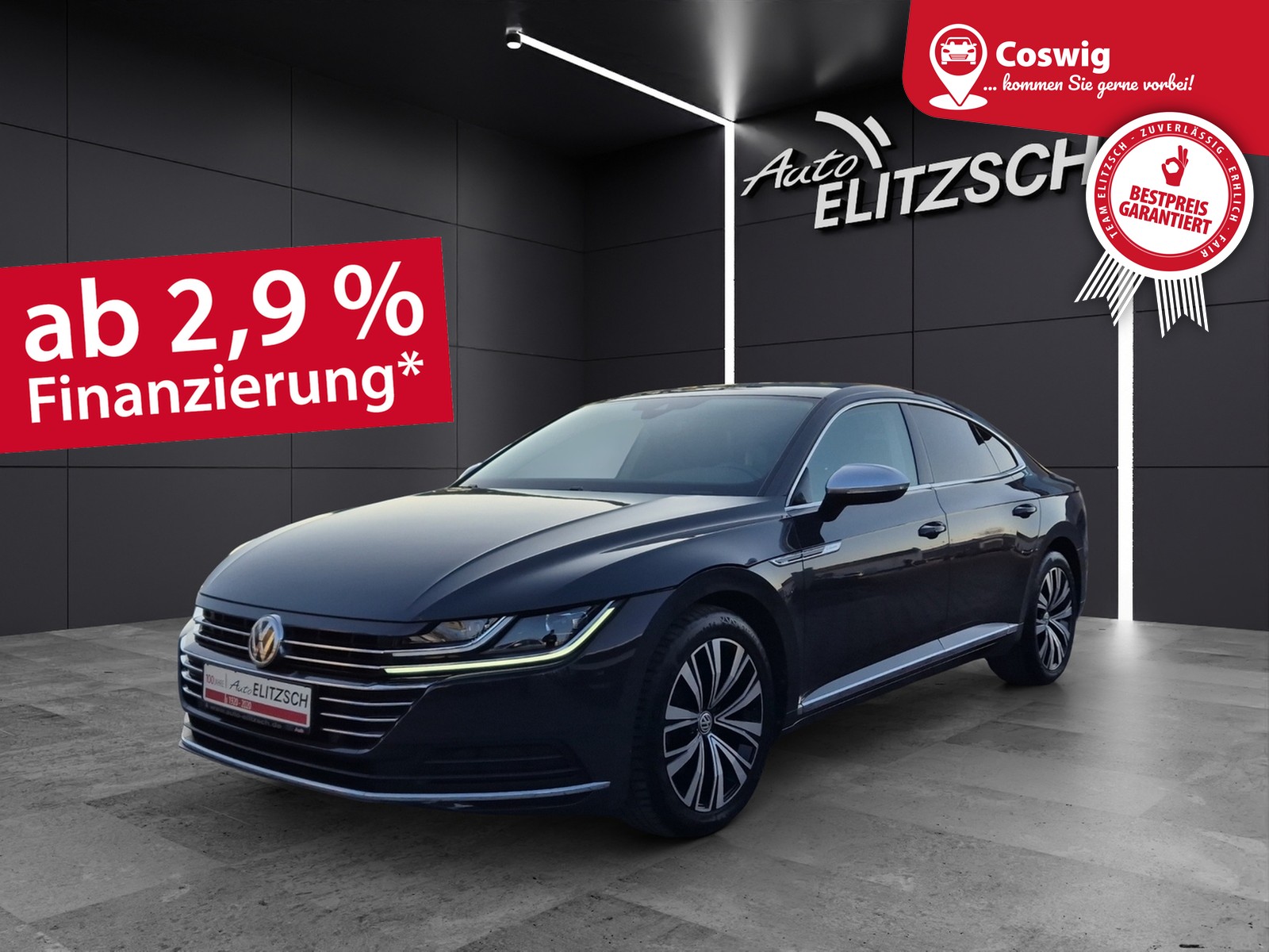 Volkswagen Arteon Elegance TSI DSG LED AHK SH PDC Navi Klima