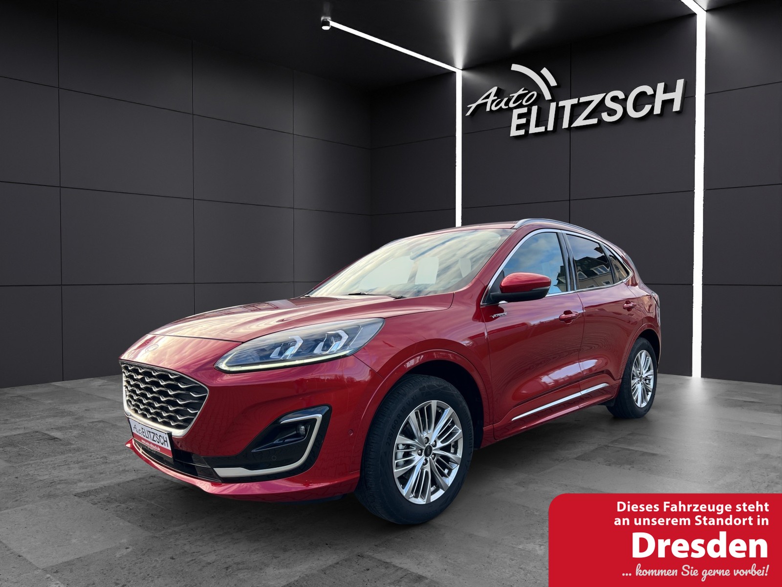 Ford Kuga Vignale Hybrid LED ACC AHK SH HuD PDC DAB Navi Klima