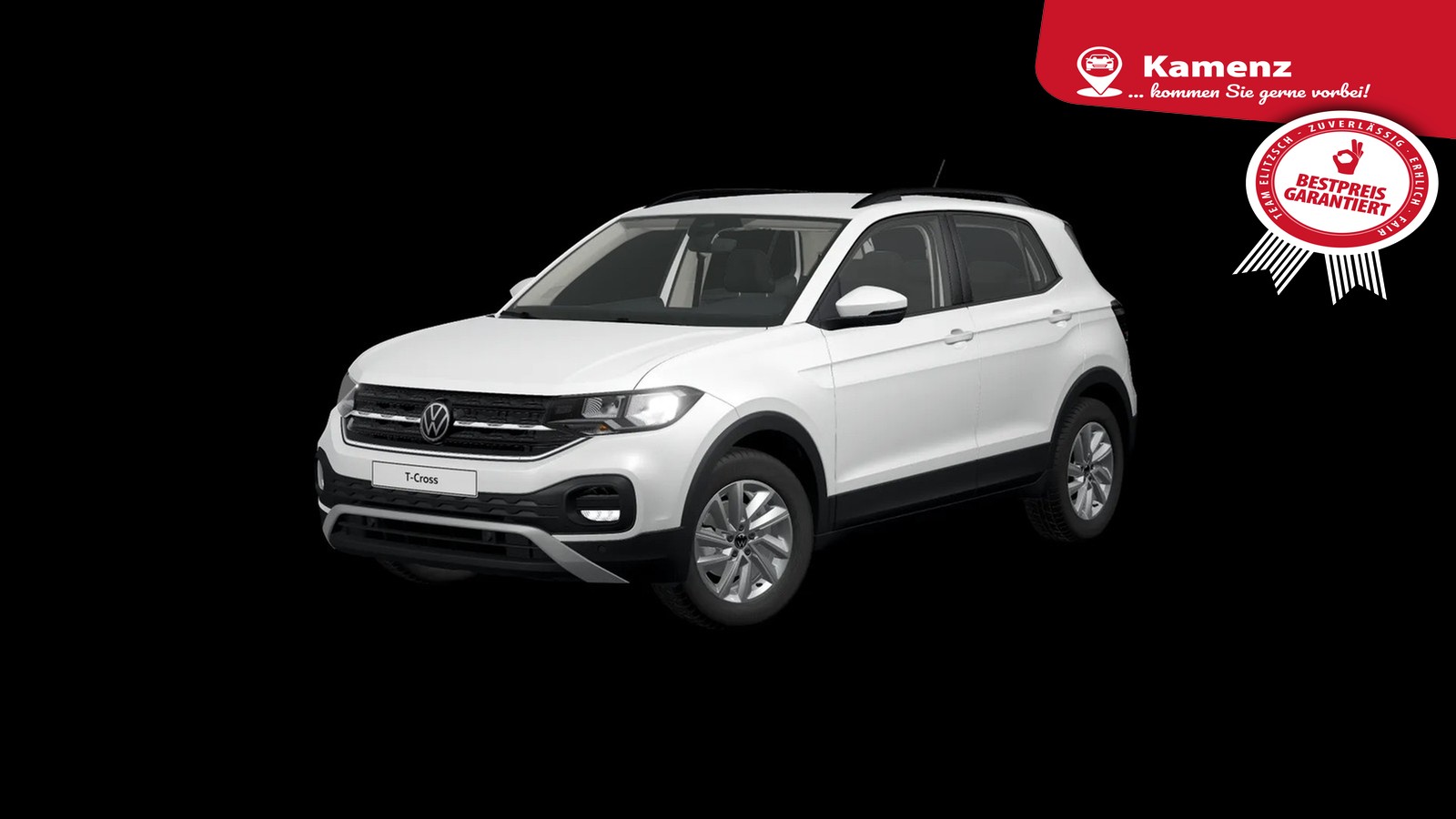 Fahrzeugabbildung Volkswagen T-Cross TSI Life CarPlay VC PDC SHZ LM