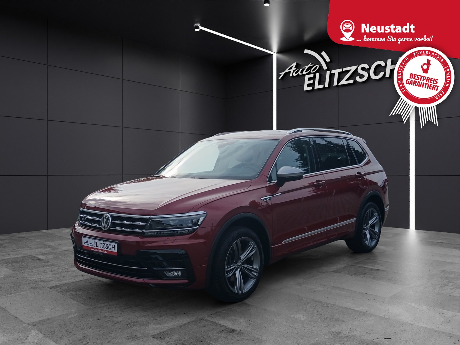 Volkswagen Tiguan Allspace TSI 4M R-Line Highline LED AHK Navi AID ACC RFK HUD SHZ 19