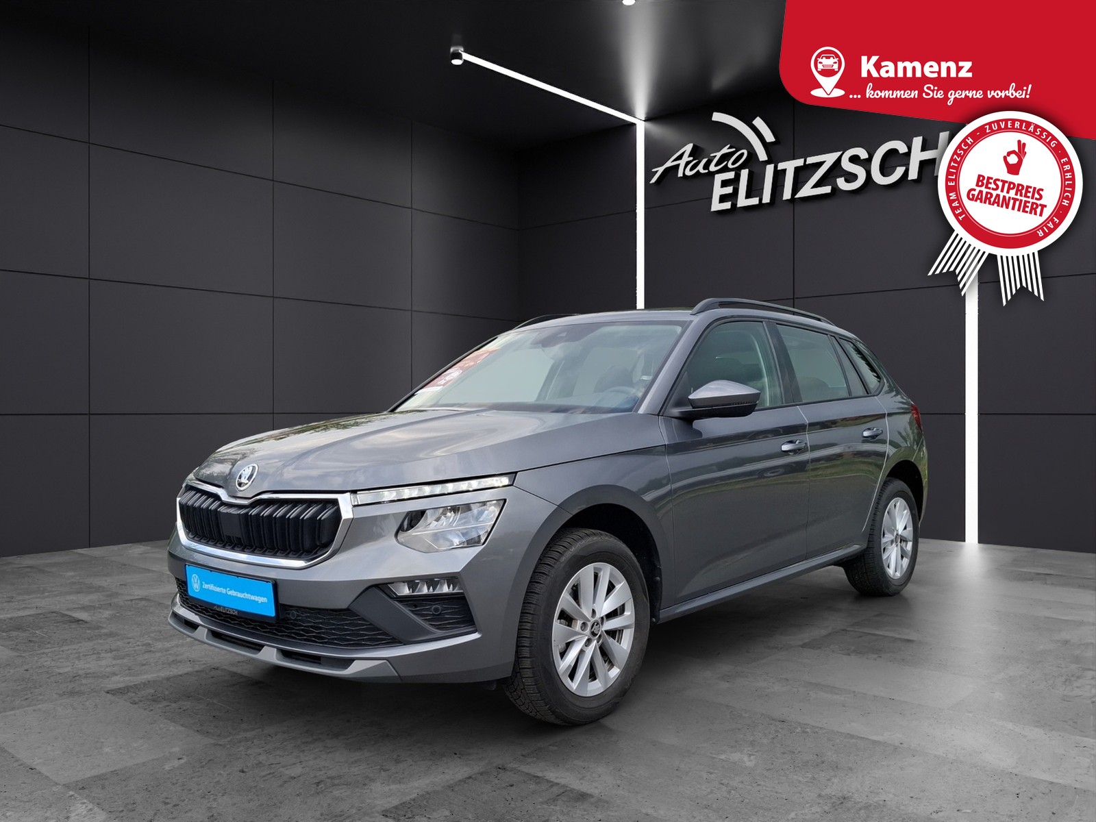 Fahrzeugabbildung SKODA Kamiq TSI Selection DSG LED Navi AID ACC RFK SHZ