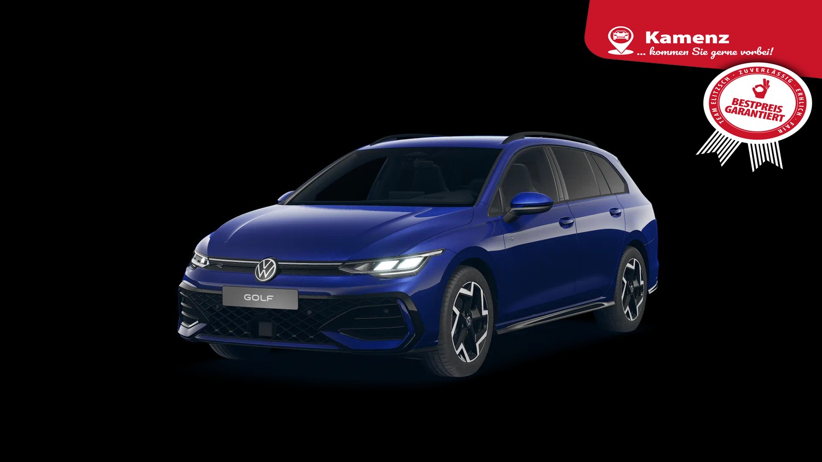 Volkswagen Golf VIII Variant eTSI R-Line DSG LED AHK Navi AID HUD ACC RFK SHZ