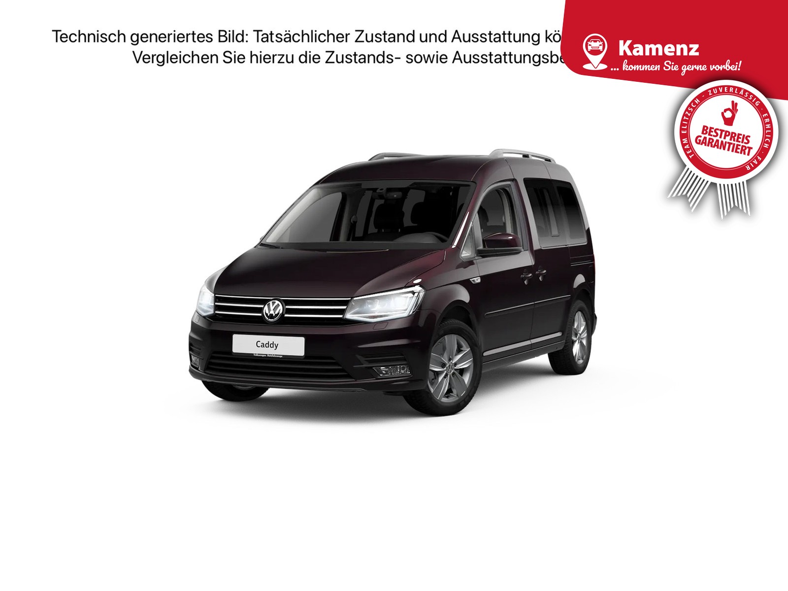 Volkswagen Caddy TSI Comfortline Xenon App-Connect SHZ GRA PDC LM