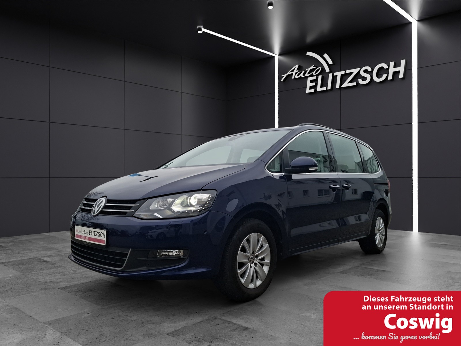 Volkswagen Sharan TDI Comfortline 7-Si. Xenon Navi ACC RFK SH LM