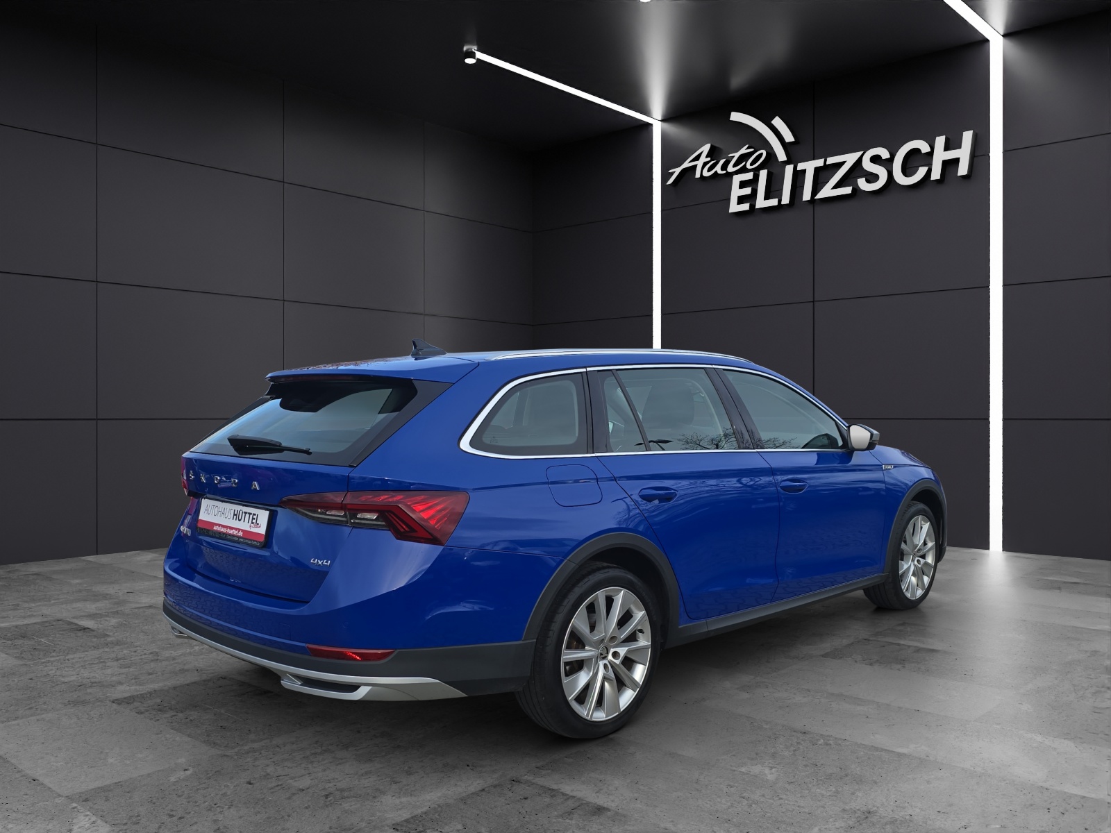 Fahrzeugabbildung SKODA Octavia Combi Scout 2.0 TDI 4x4 DSG AHZ NAVI LED