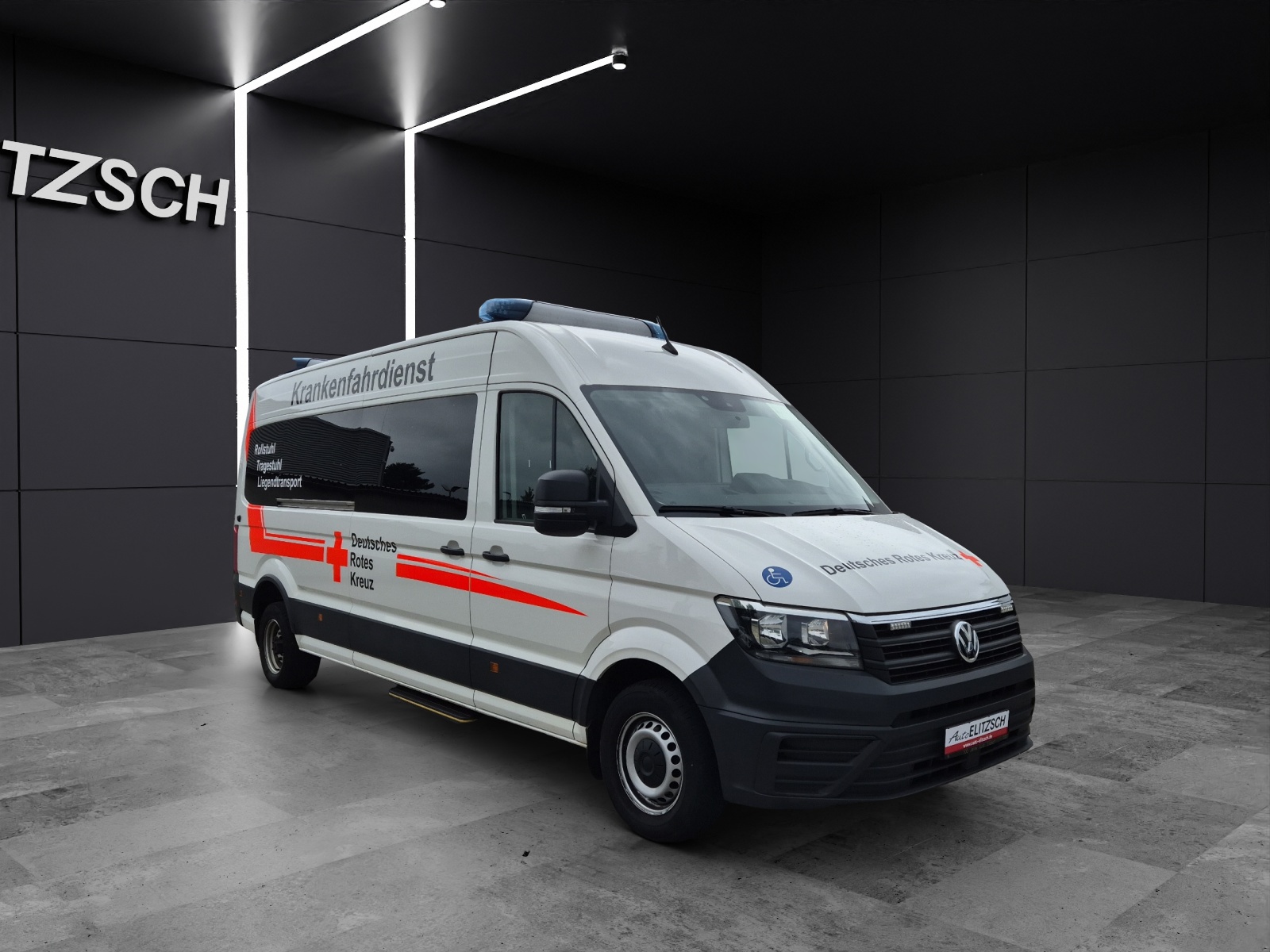 Fahrzeugabbildung Volkswagen Crafter 50 DSG LR HD 9-Si Rollstuhllift Trittstufe STH Klima RFK