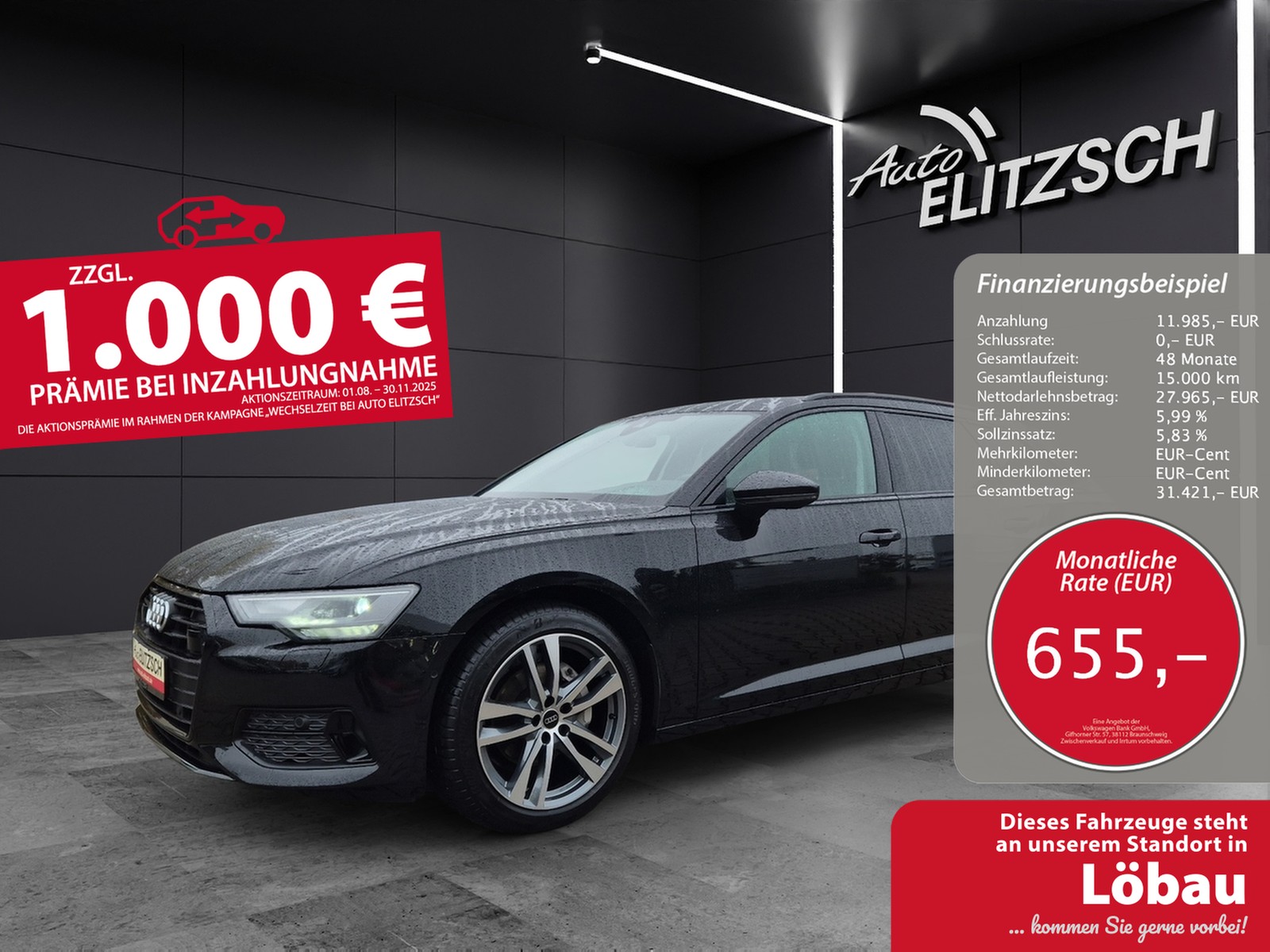 Audi A6 Avant 40 TDI Sport quattro S-tronic LED Navi AVC Leder ACC RFK SH 19