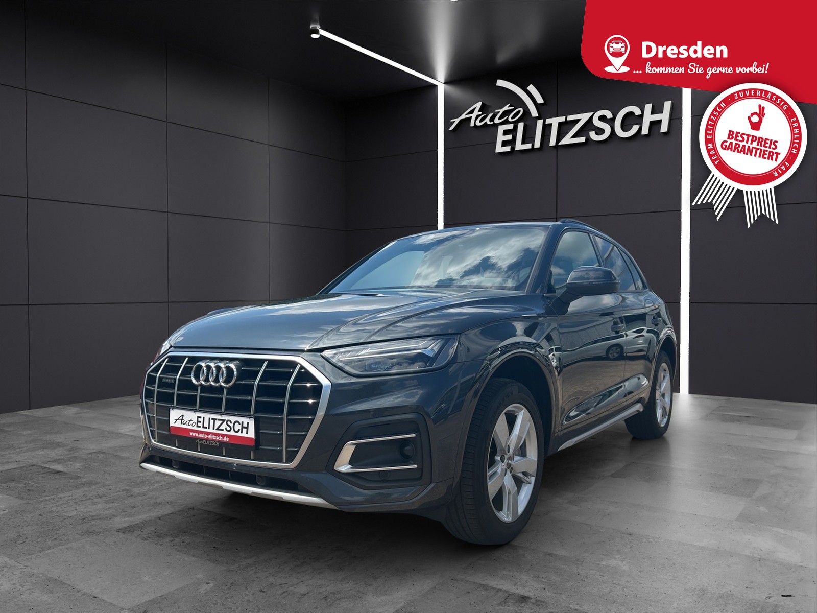 Audi Q5 45 TFSI advanced S-Line quattro LED AHK Navi ACC AVC Pano RFK SHZ