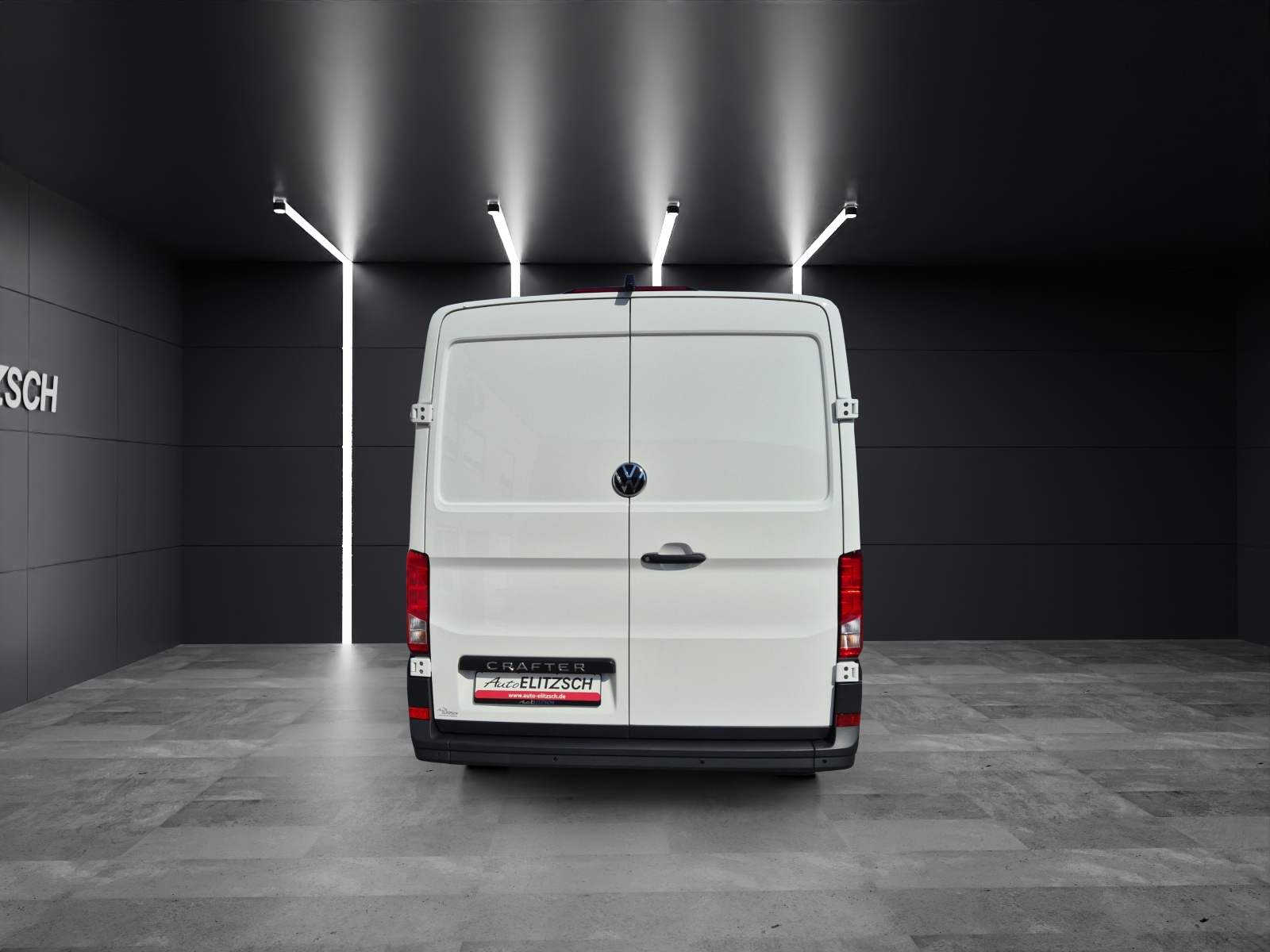 Fahrzeugabbildung Volkswagen Crafter Kasten 35 MR Klima RFK AID Holzfussb