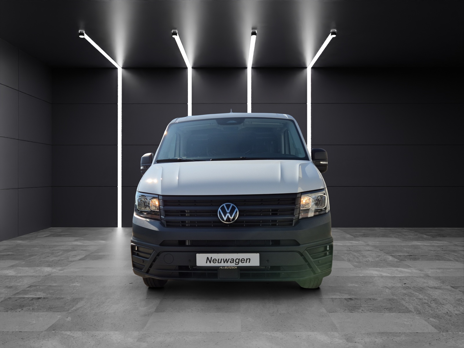 Fahrzeugabbildung Volkswagen Crafter Kasten 35 MR Klima RFK AID Holzfussb