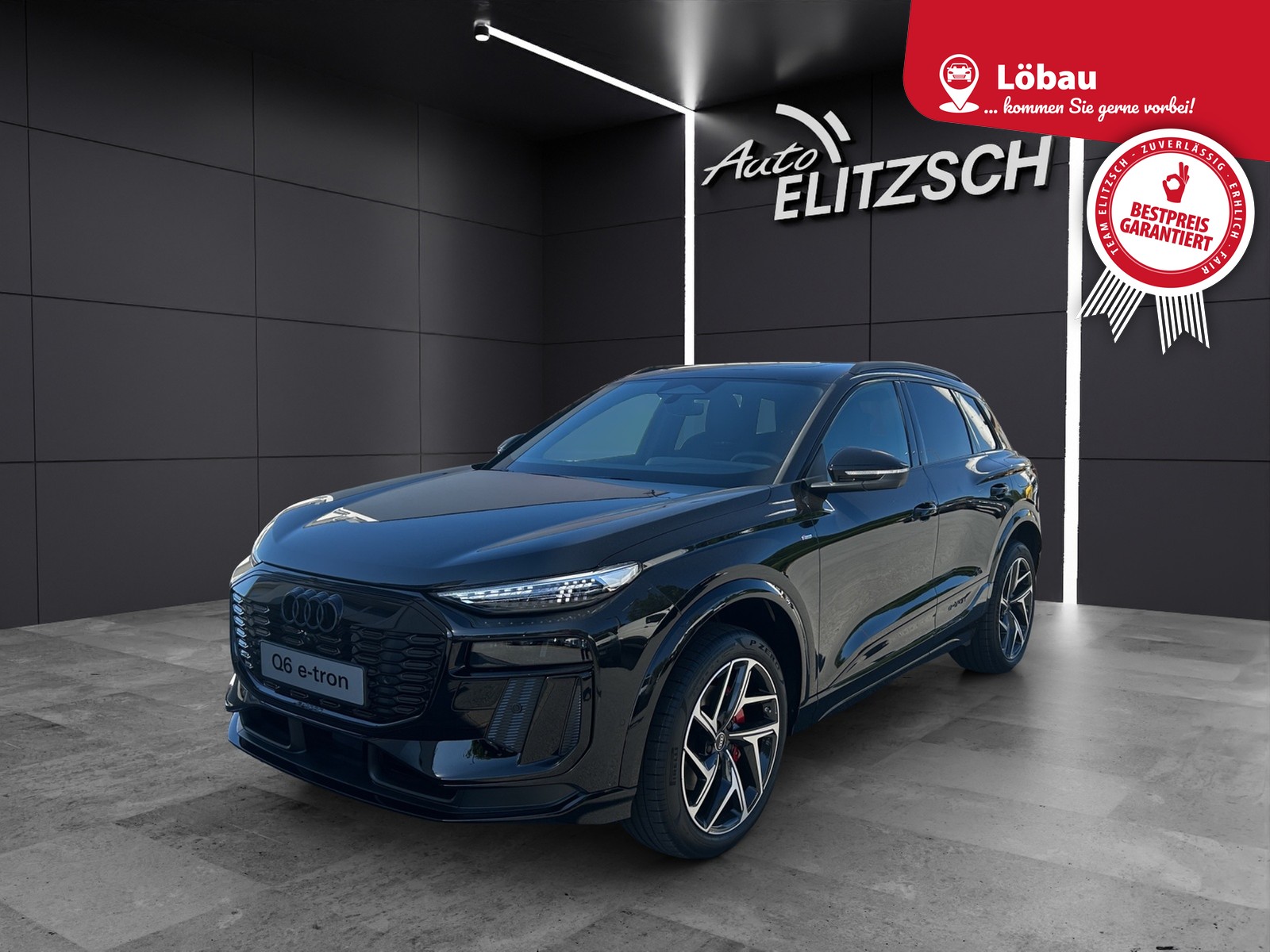 Fahrzeugabbildung Audi Q6 e-tron quattro 315 kW S line business