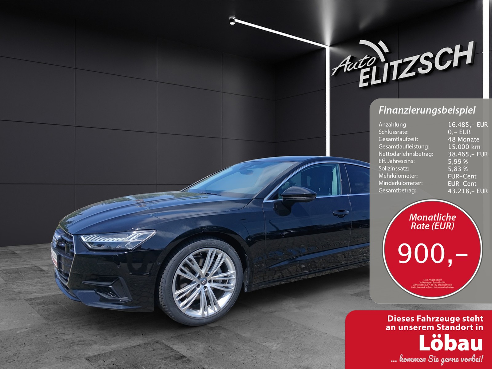 Audi A7 Sportback 45 TFSI S-tronic Matrix STH AVC ACC Leder RFK
