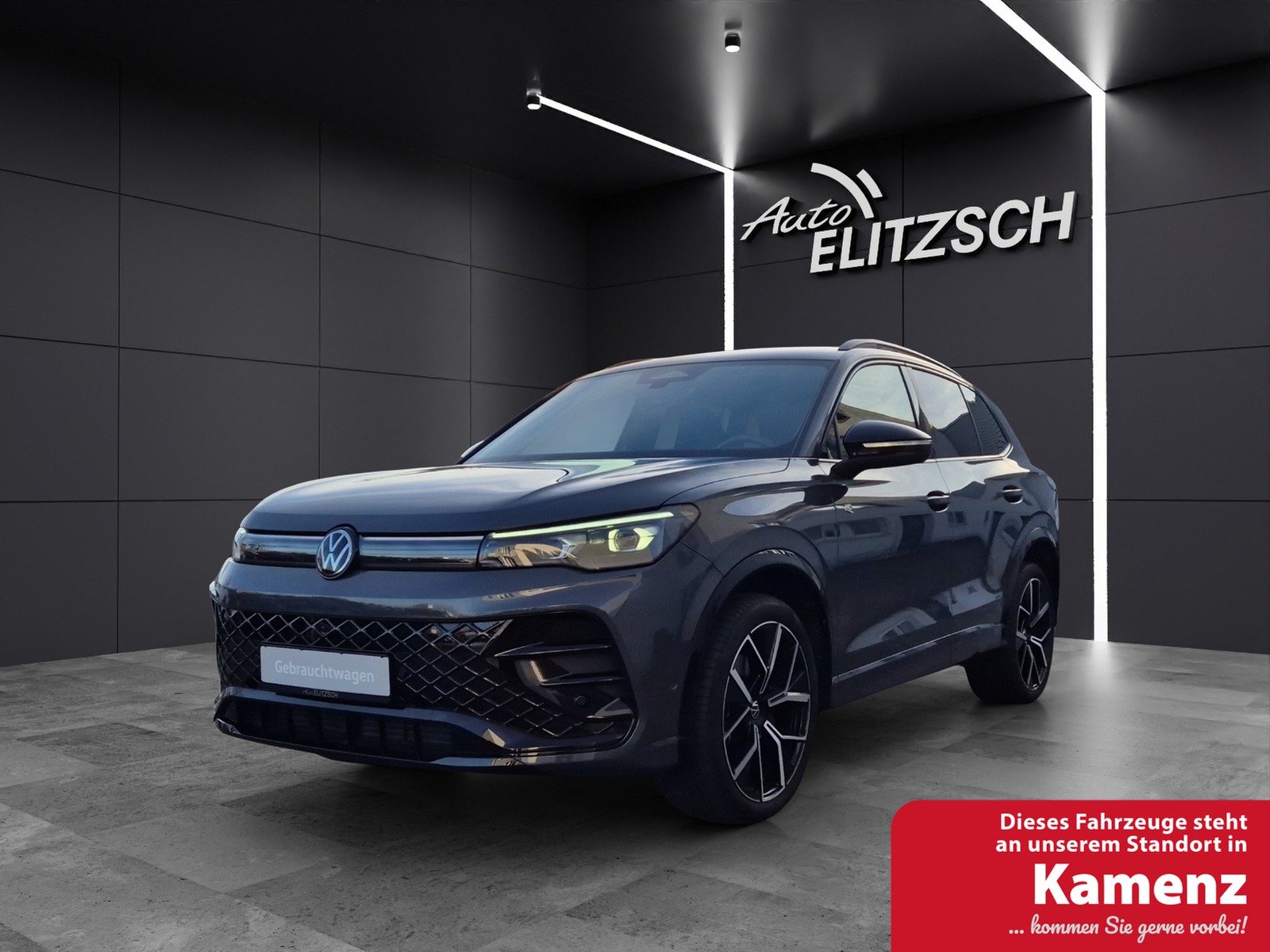 Volkswagen Tiguan TDI R-Line 4M MatrixLED AHK ACC Kamera 360° DCC