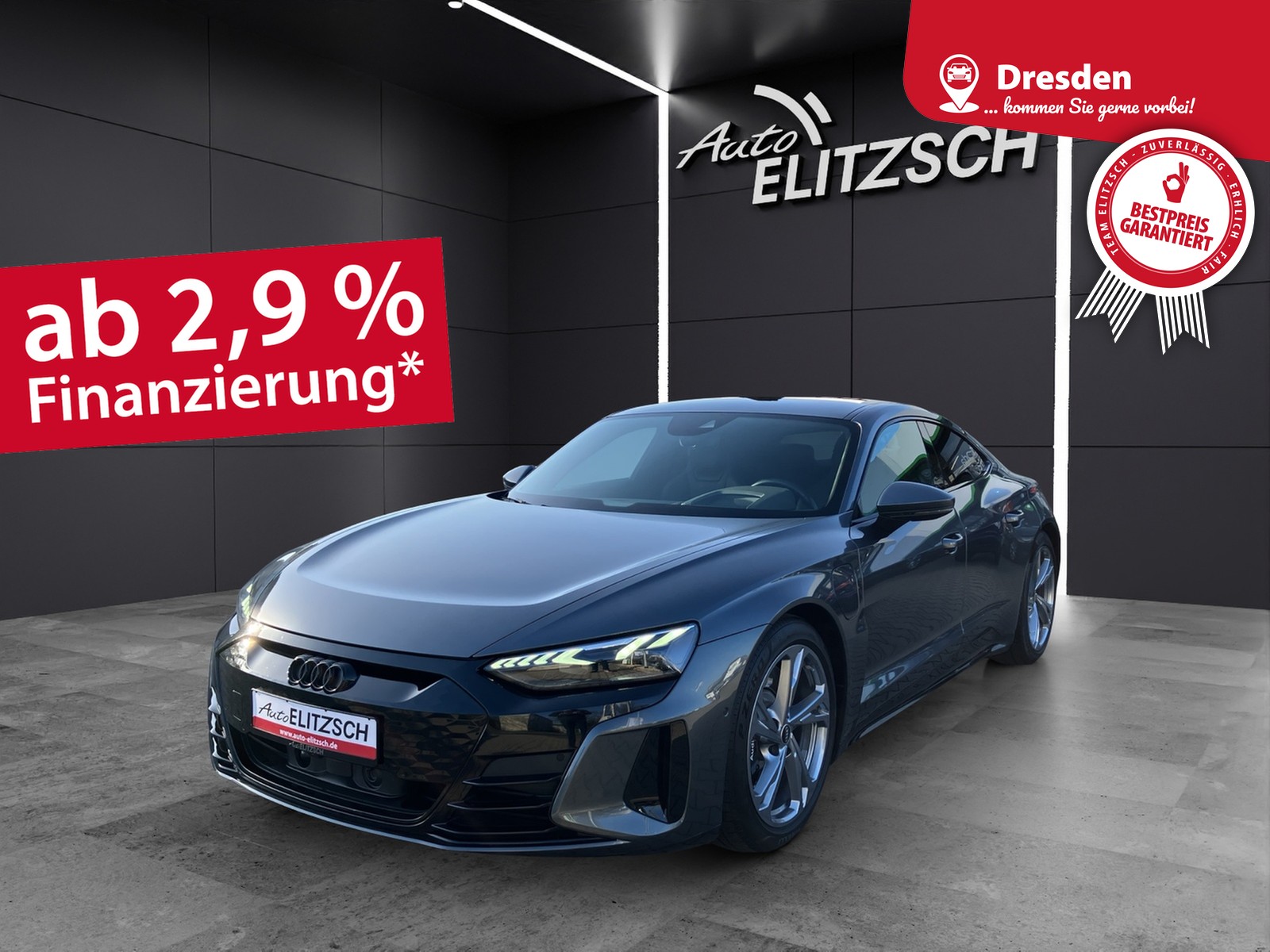 Fahrzeugabbildung Audi e-tron GT quattro MATRIX B&O WP SHZ ACC Navi Pano