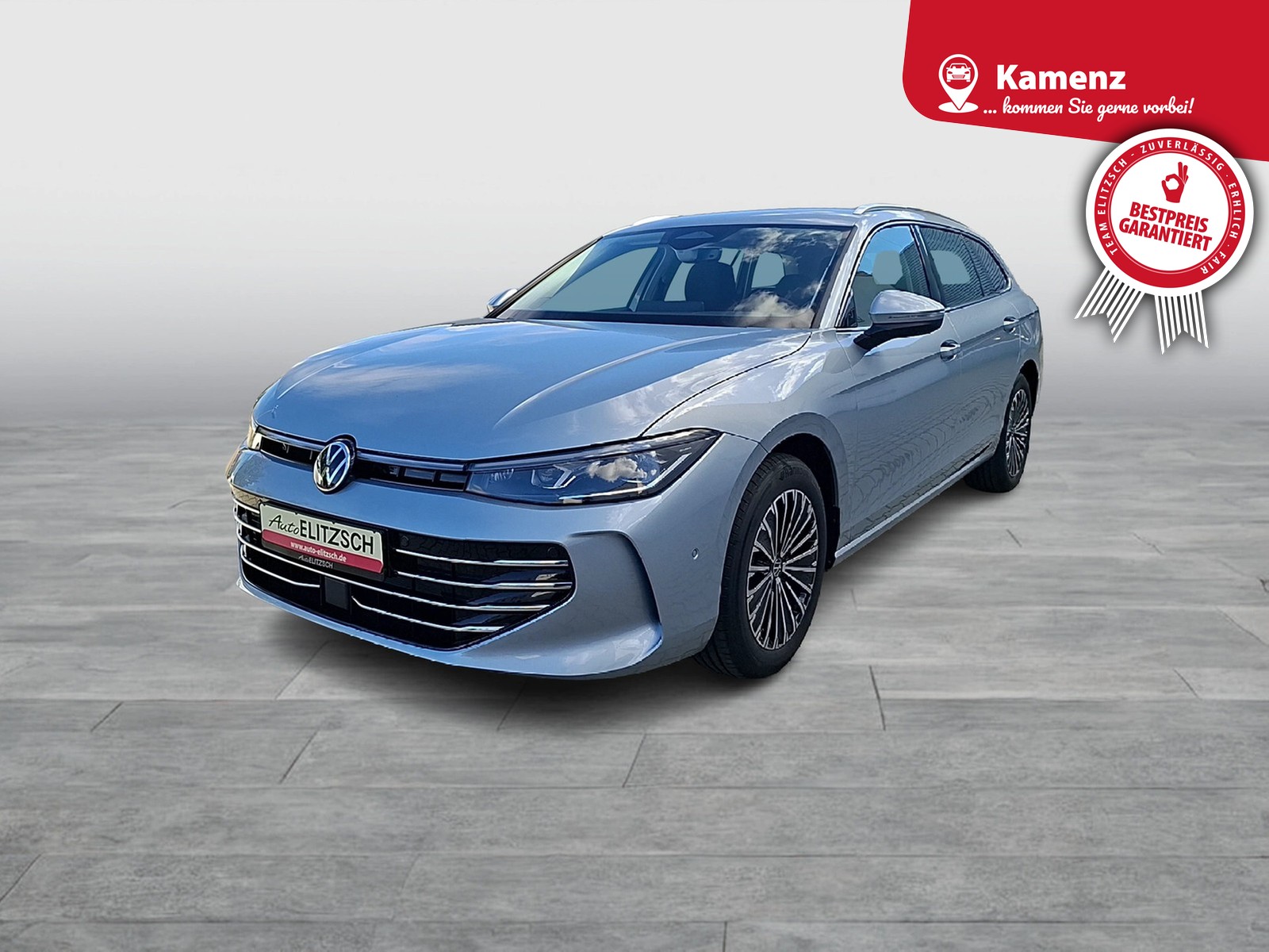 Fahrzeugabbildung Volkswagen Passat Variant eTSI Elegance DSG Matrix AHK Navi AID HUD ACC RFK SH