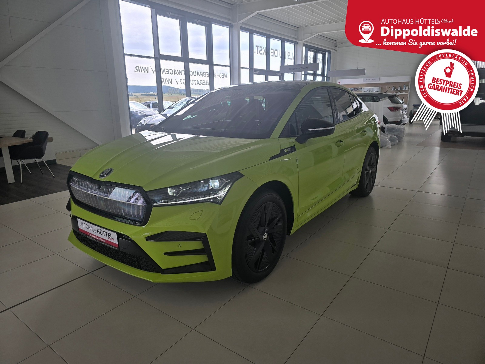 Fahrzeugabbildung SKODA Enyaq Coupé RS Lounge MATRIX AHZ HUD RFK SHZ ACC Wäpu