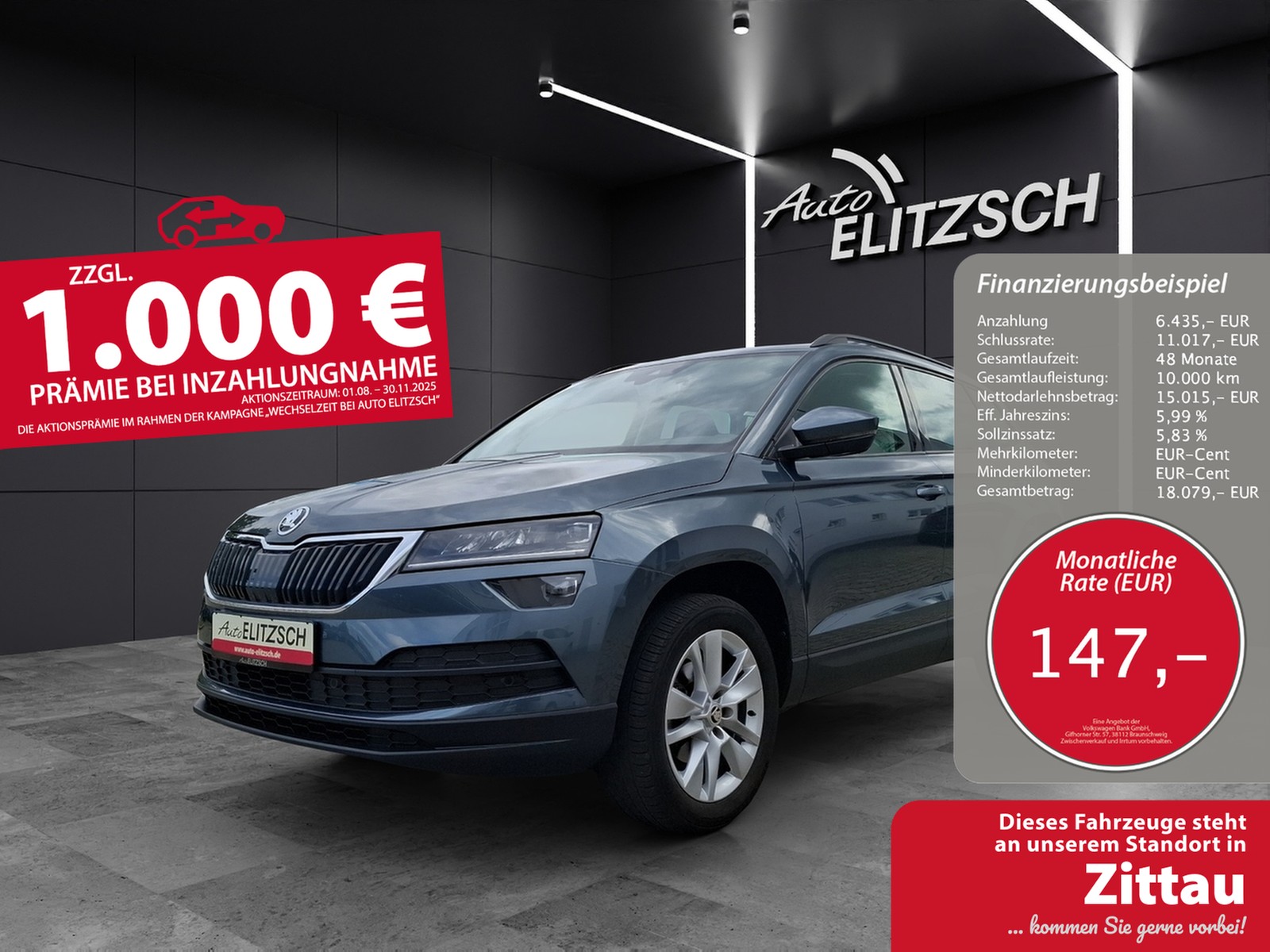 SKODA Karoq TSI Ambition LED Navi GRA PDC SH LM