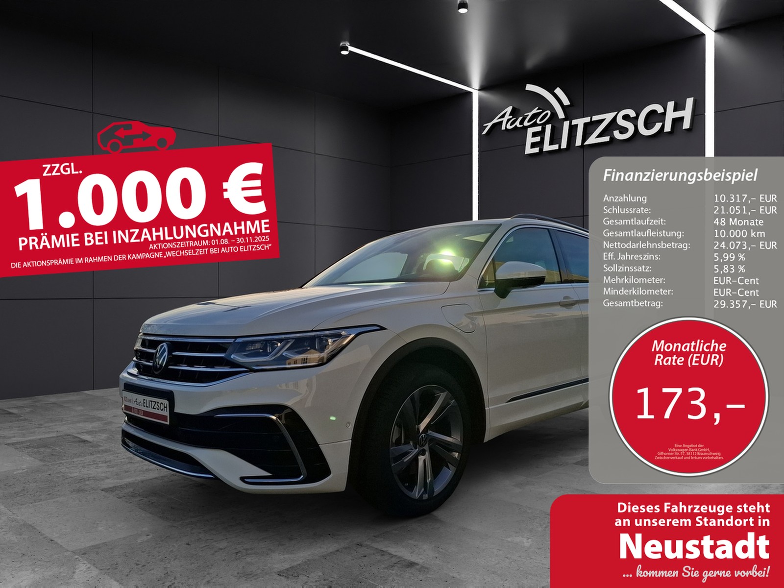 Volkswagen Tiguan eHybrid R-Line DSG Matrix AHK Navi Pano AID ACC 360° SH 19