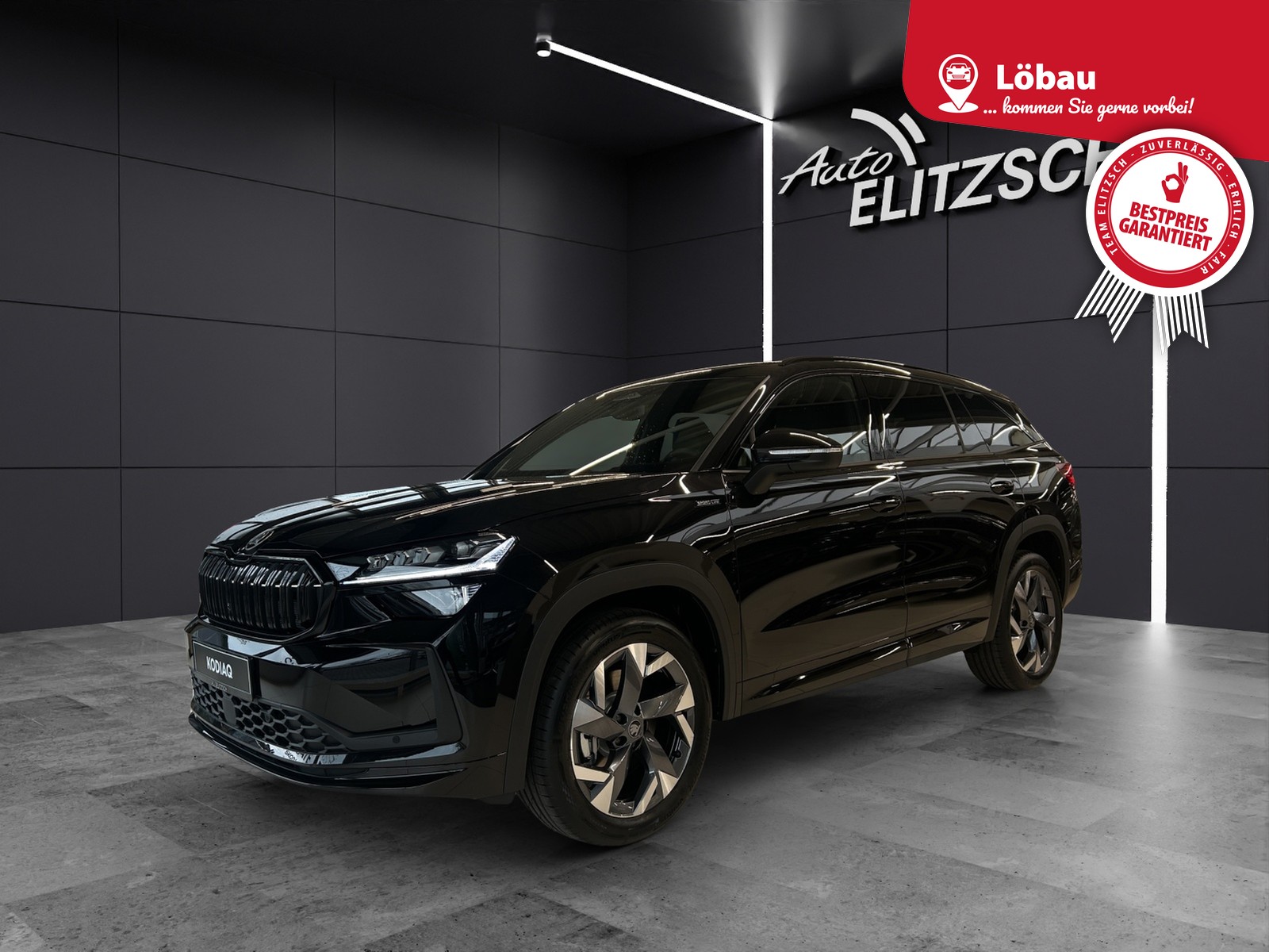 SKODA Kodiaq 2.0 TDI 142 kW 4x4 Sportline AHZV MATRIX ACC KESSY