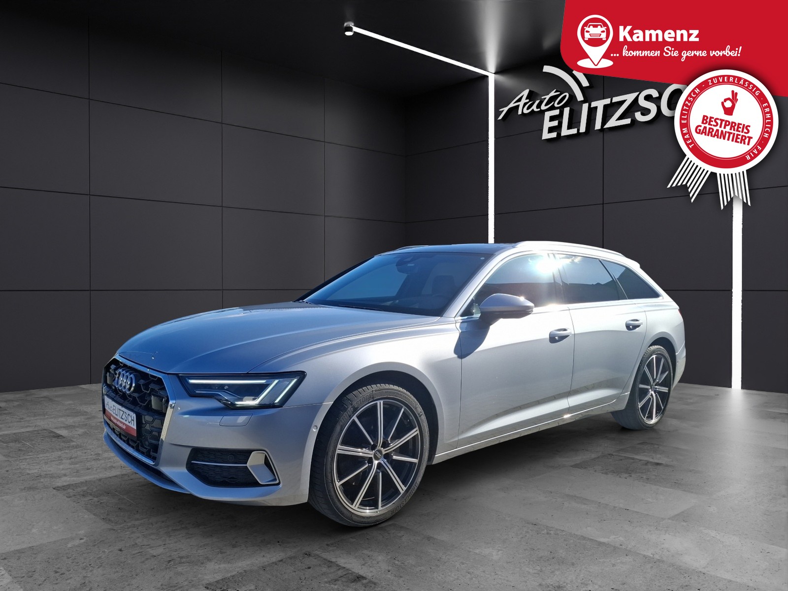 Audi A6 Avant 50 TDI advanced quattro Matrix AHK Navi Pano AVC Leder HUD ACC RFK SH