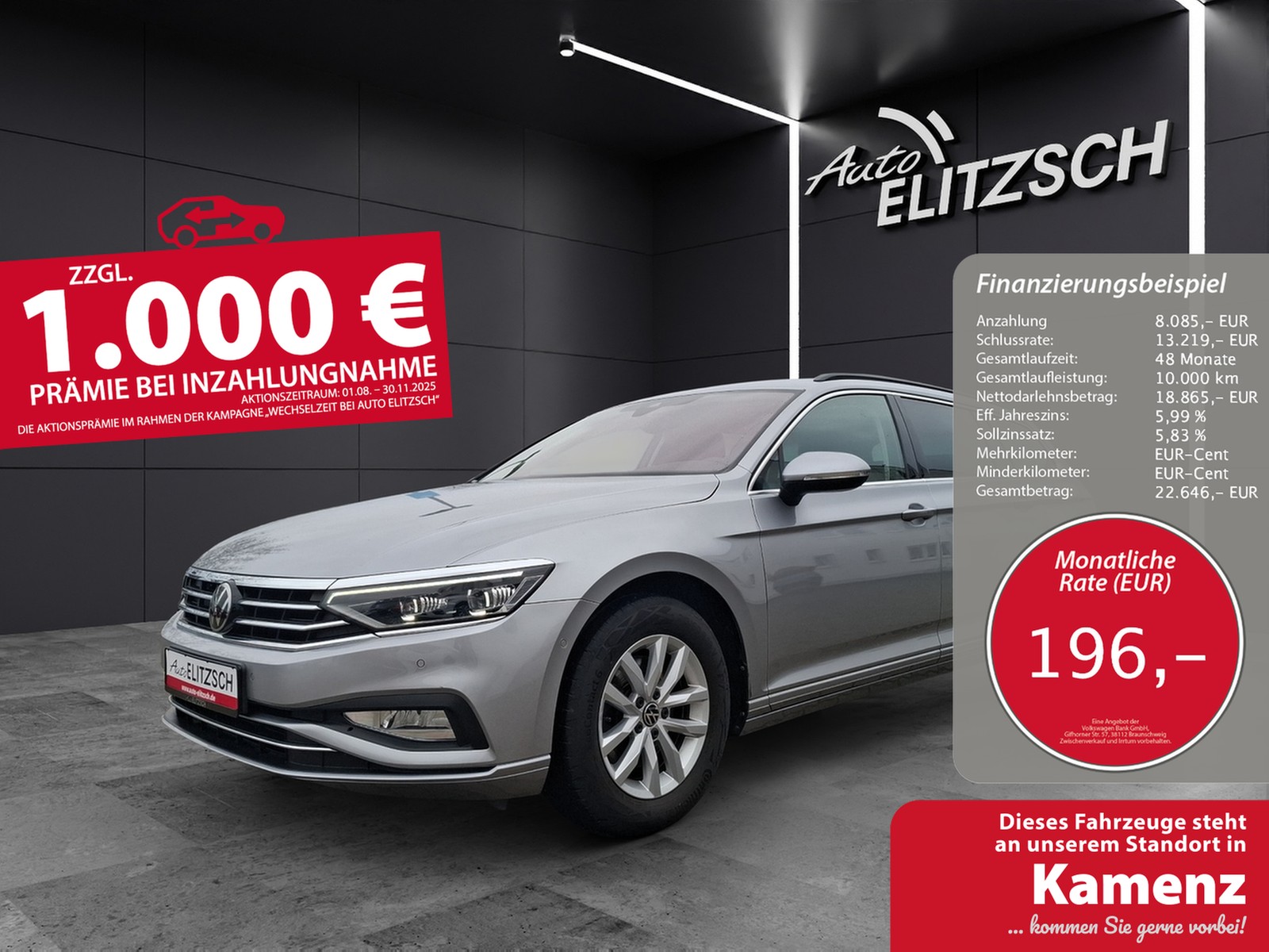 Volkswagen Passat Variant TSI Business DSG Matrix Navi AID ACC RFK SH