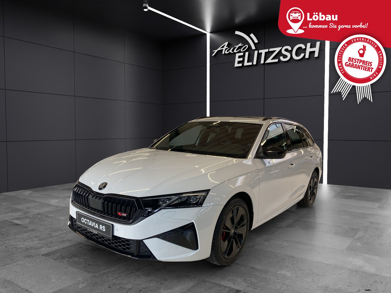 SKODA Octavia Combi RS 2.0 TSI 195 kW DSG PANO AHZV DCC RS-LOUNGE