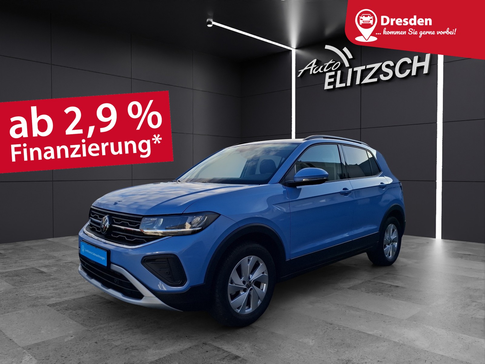 Volkswagen T-Cross TSI Life DSG LED AHK AID ACC RFK SH LM