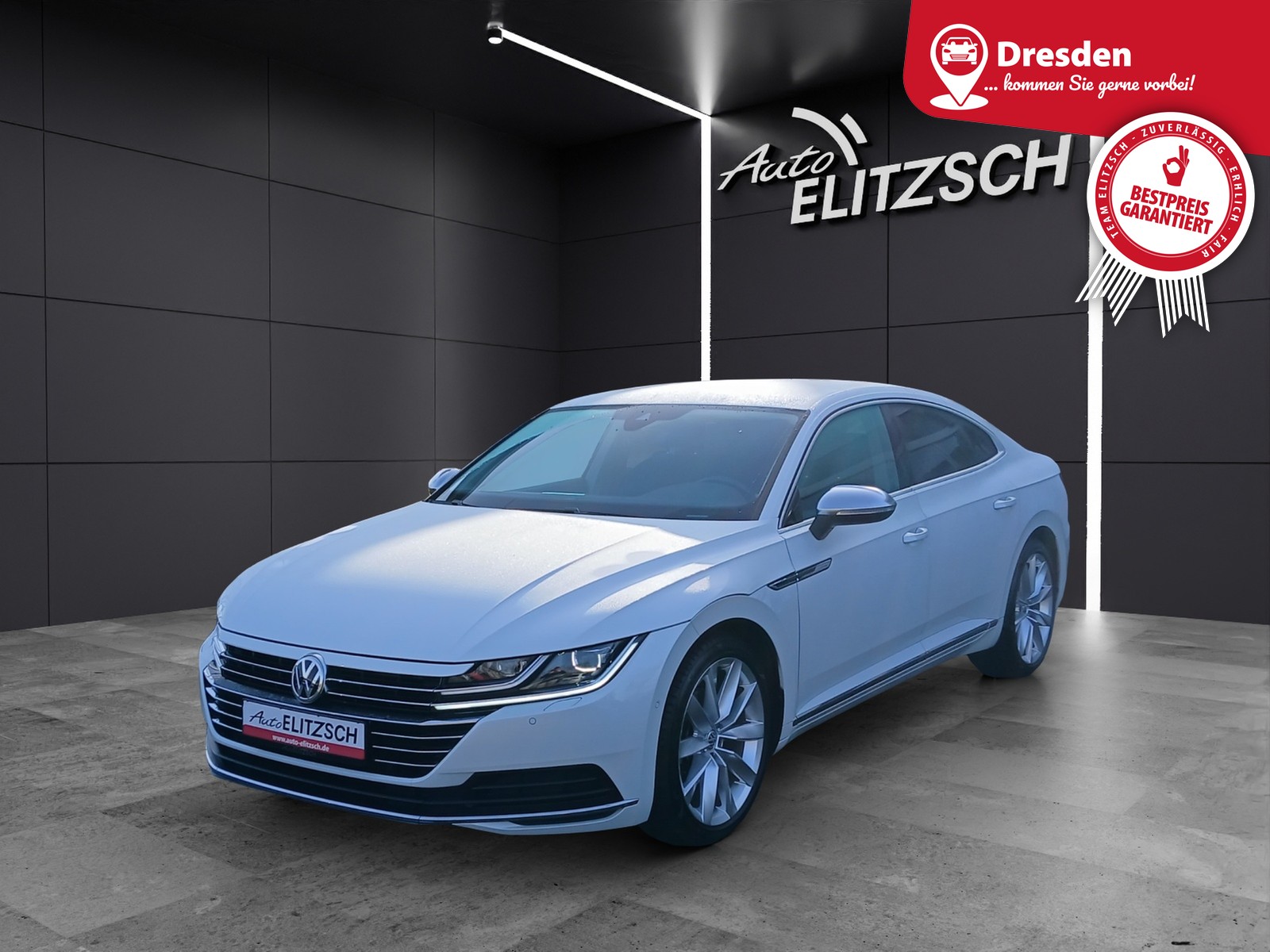 Fahrzeugabbildung Volkswagen Arteon TDI Elegance DSG LED Navi ACC RFK SH 19"