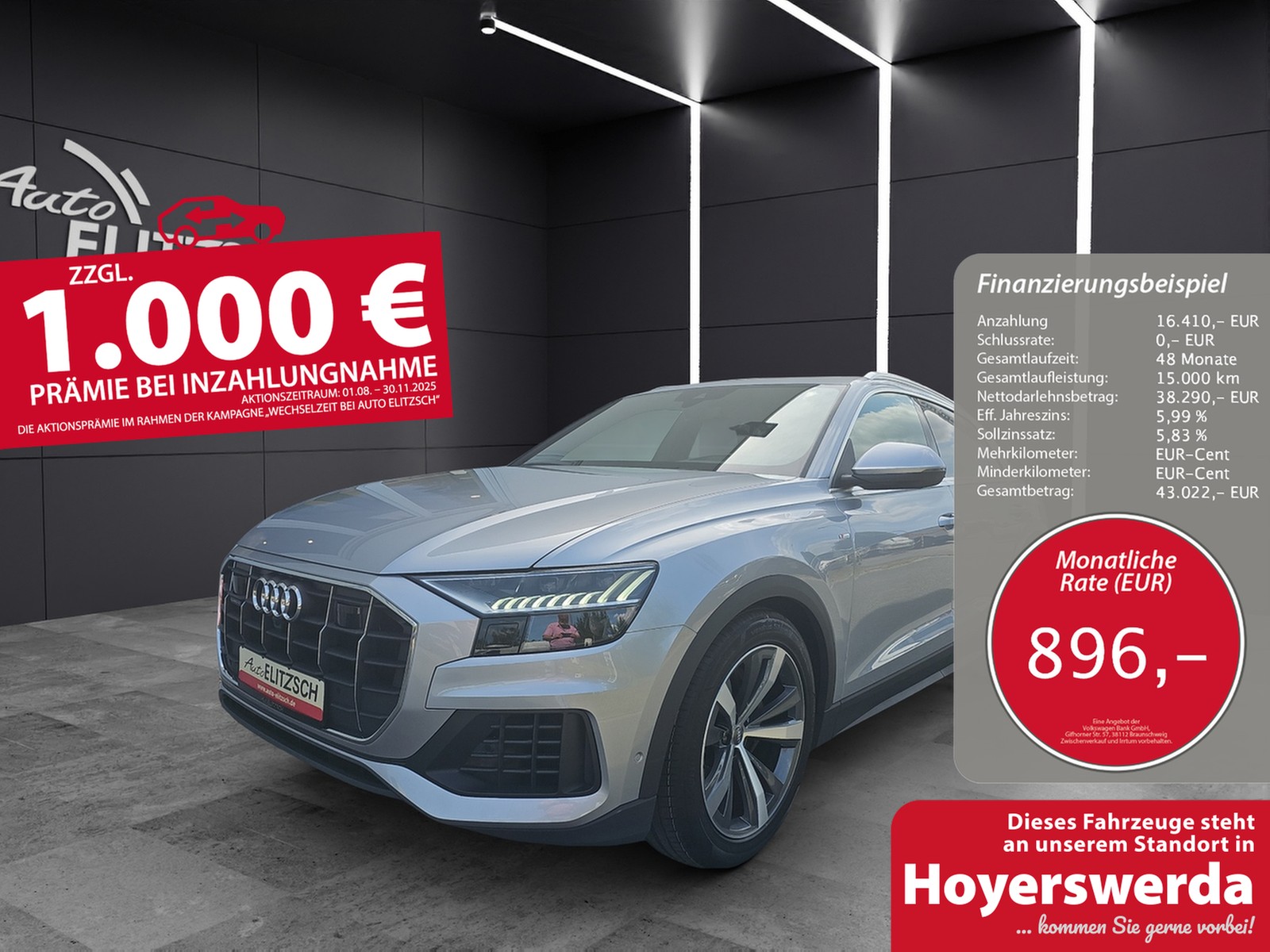 Audi Q8 50 TDI Q S line MATRIX ACC 21