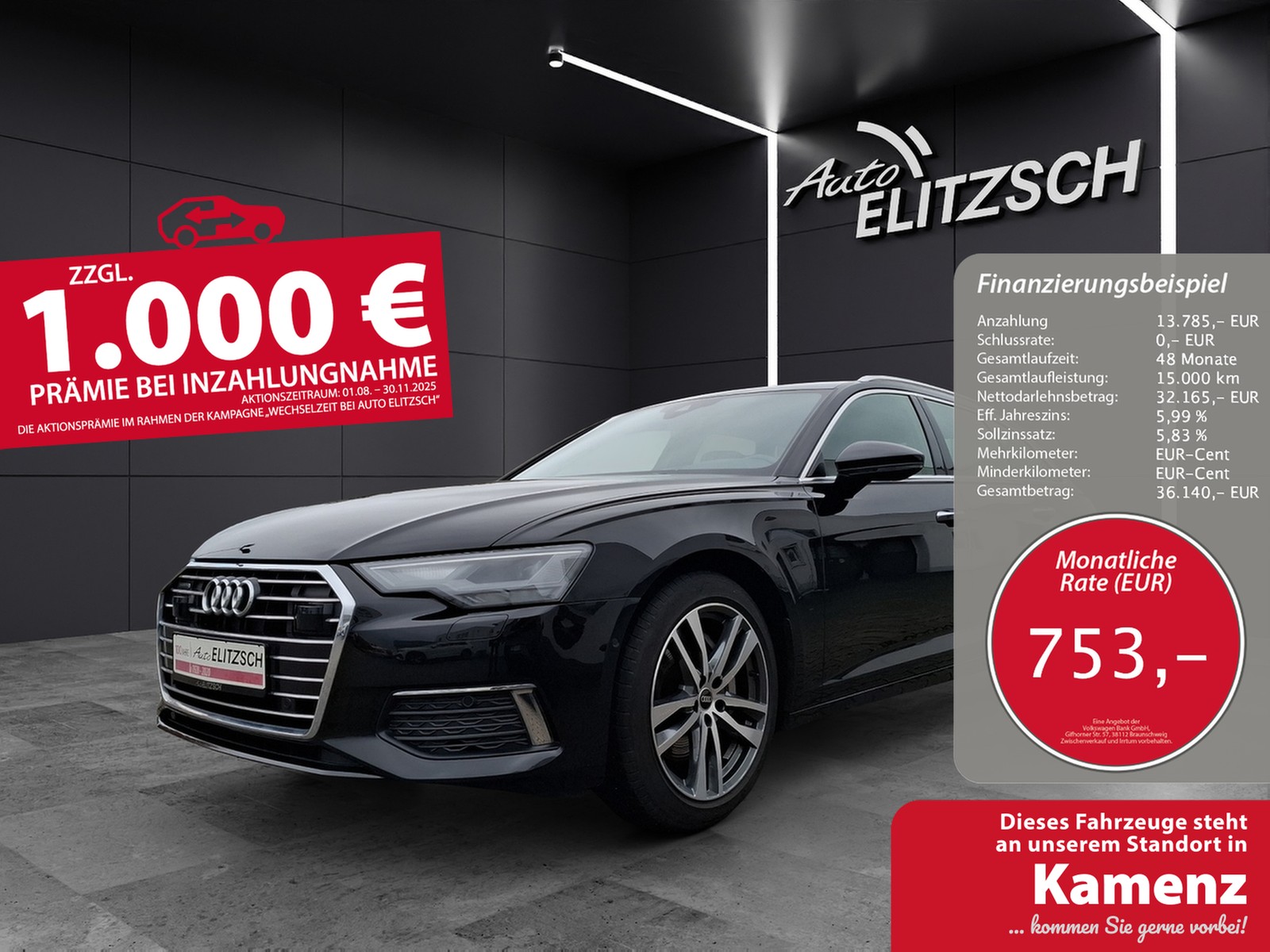 Audi A6 Avant 50 TDI design quattro LED Navi AVC Leder Pano ACC RFK SH 19