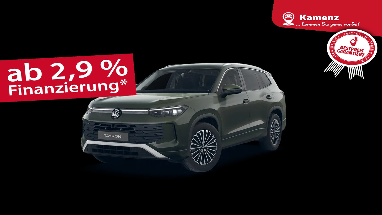 Volkswagen Tayron eTSI Life DSG LED AHK Navi AID ACC RFK Harman SHZ
