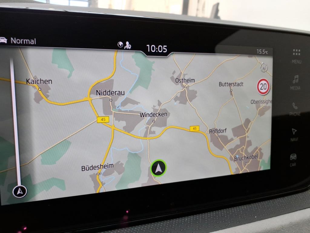 Fahrzeugabbildung SKODA Scala TSI Drive DSG Matrix Navi AID ACC RFK SH