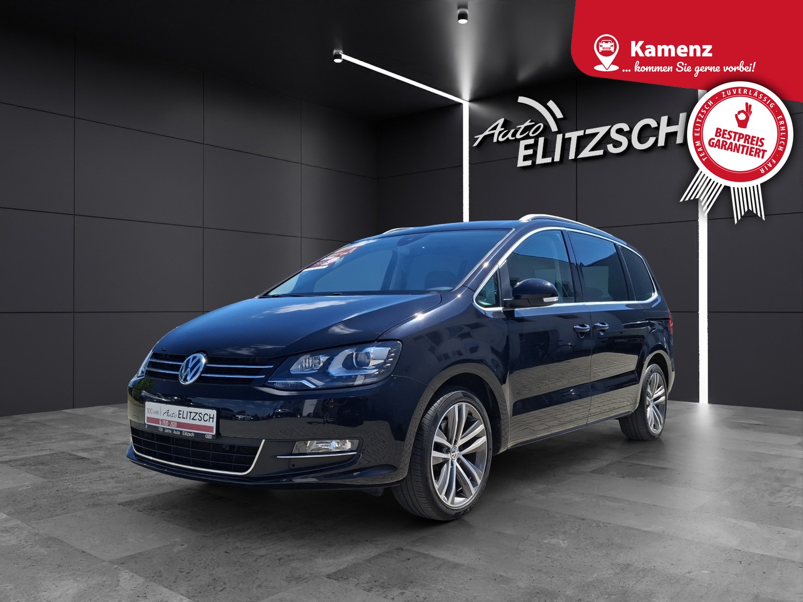 Fahrzeugabbildung Volkswagen Sharan TDI Highline Standhzg Xenon AHK Navi ACC RFK SHZ