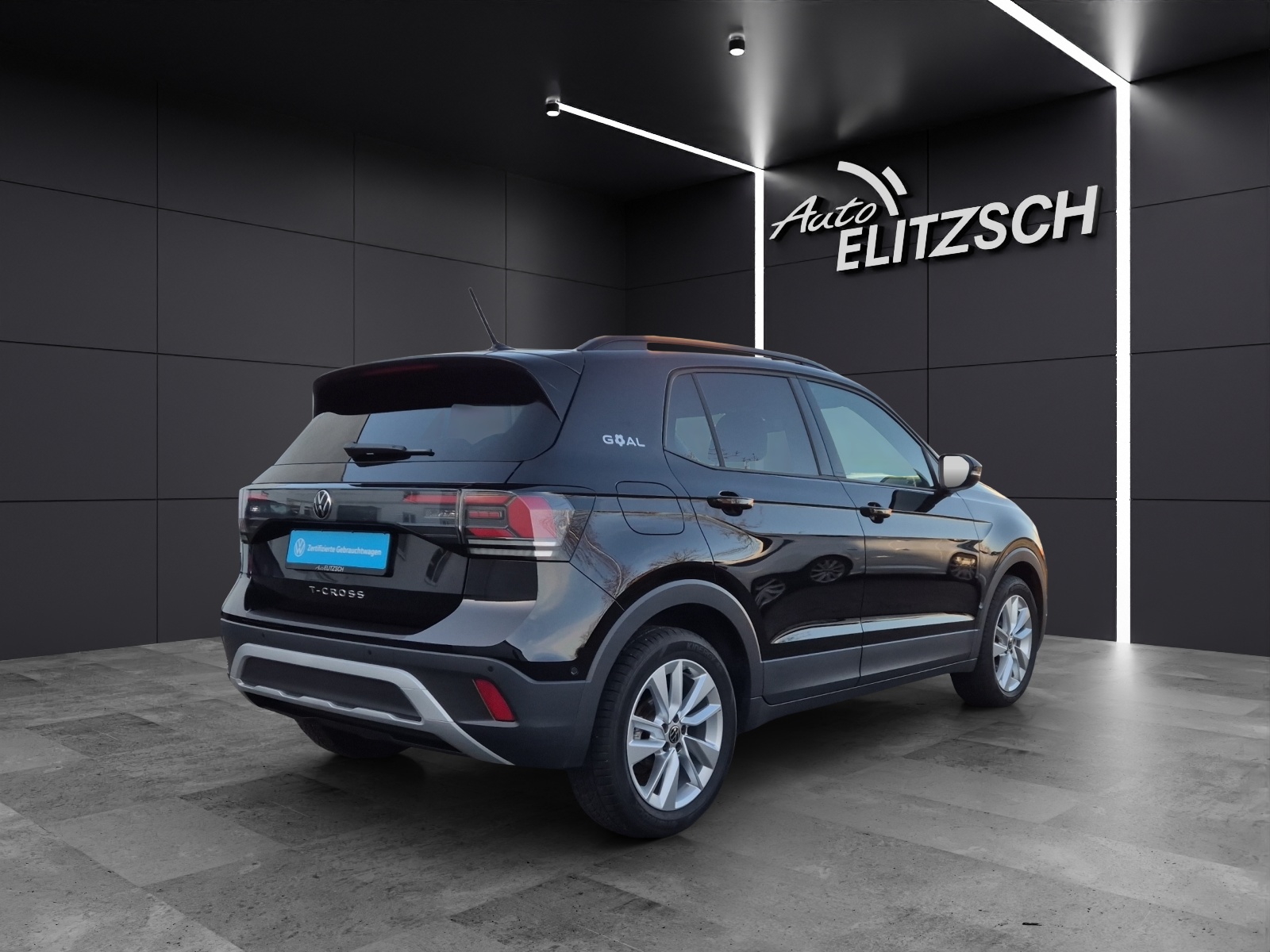 Fahrzeugabbildung Volkswagen T-Cross TSI Goal DSG LED AHK Navi AID ACC Park-Assist SH LM