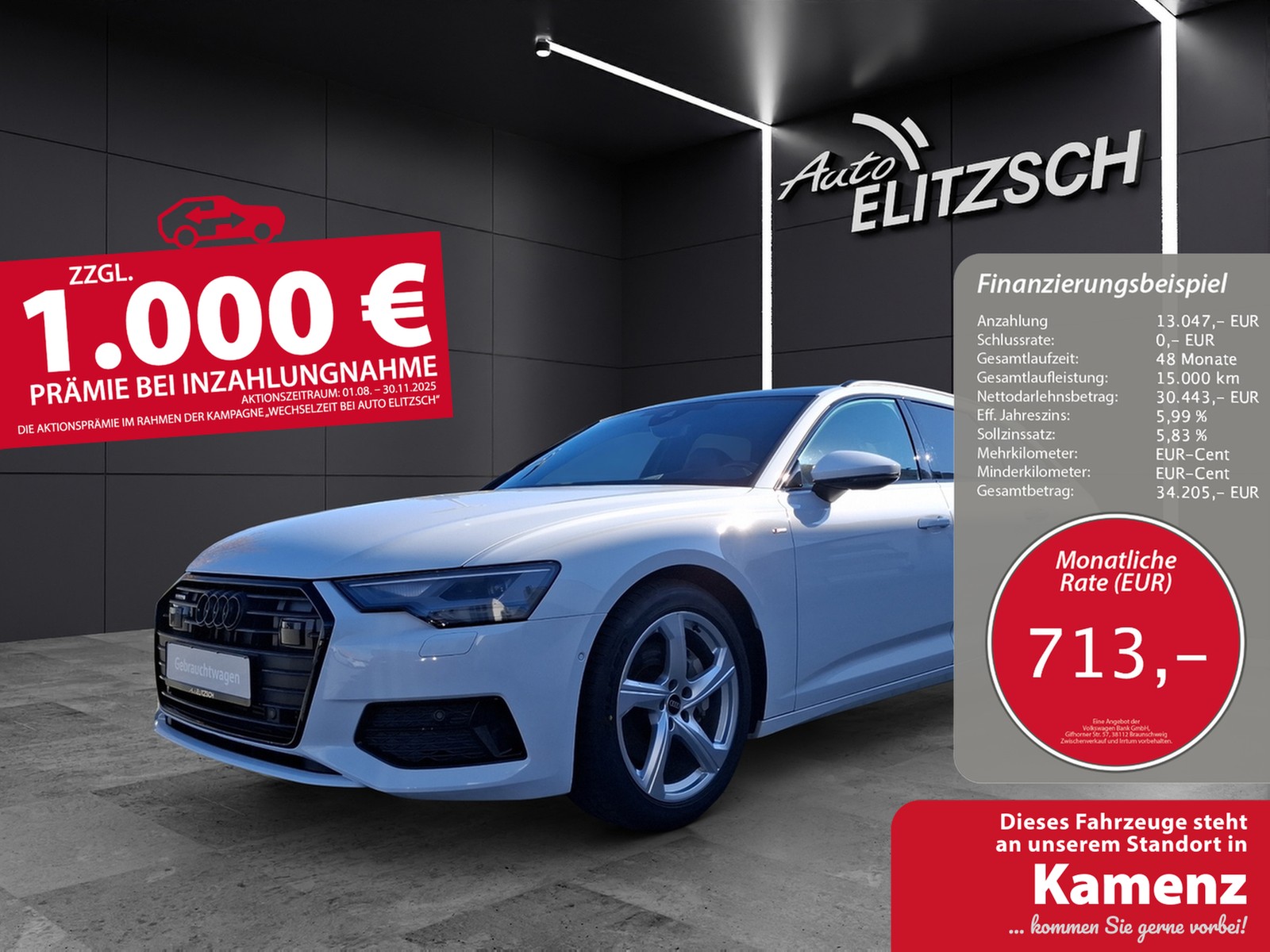Audi A6 Avant 45 TFSI sport quattro S-tronic STH LED AHK Navi AVC Pano ACC SH 19