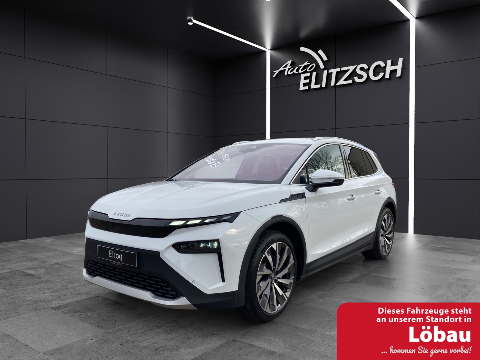 SKODA Elroq Alpha LED Scheinwerfer, AZV, Navi, Digital Cockpit