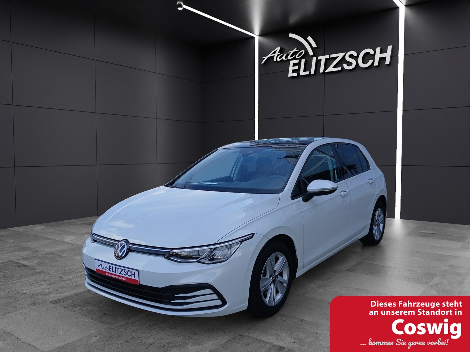 Volkswagen Golf VIII eTSI Life DSG LED AHK Navi Pano AID ACC Park-Assist SH