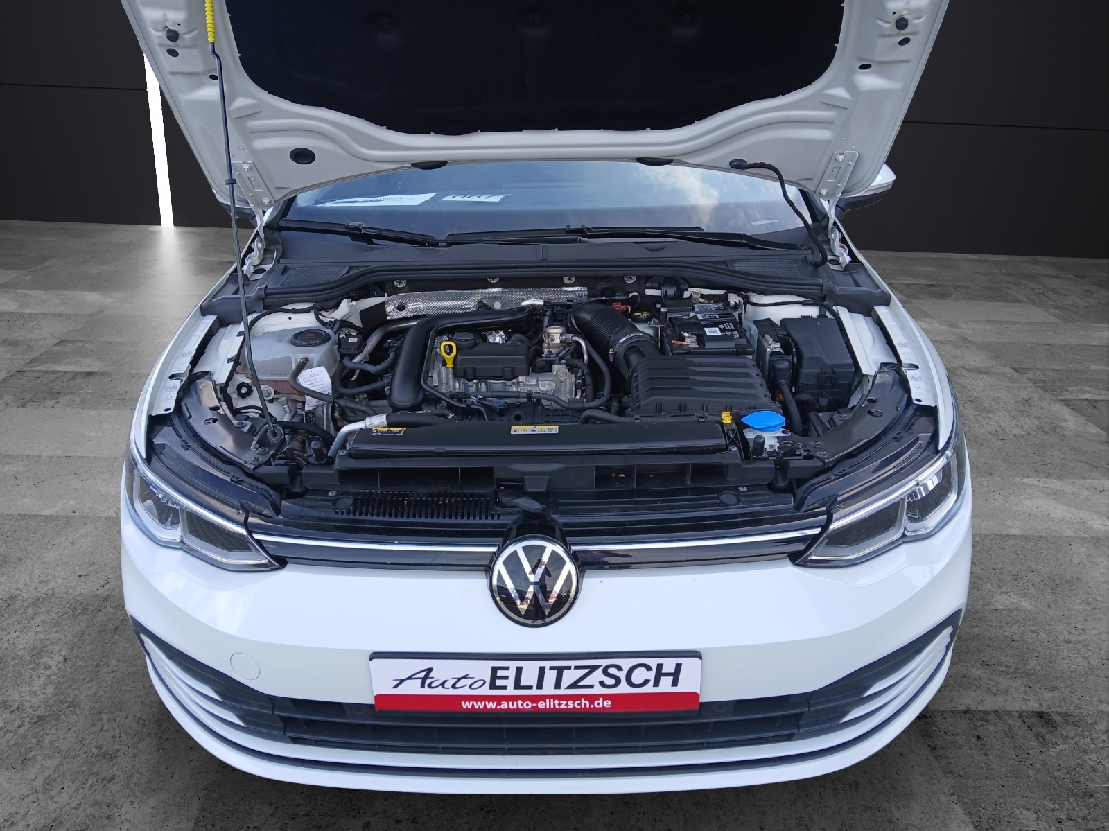 Fahrzeugabbildung Volkswagen Golf VIII eTSI Life DSG LED AHK Navi Pano AID ACC Park-Assist SH