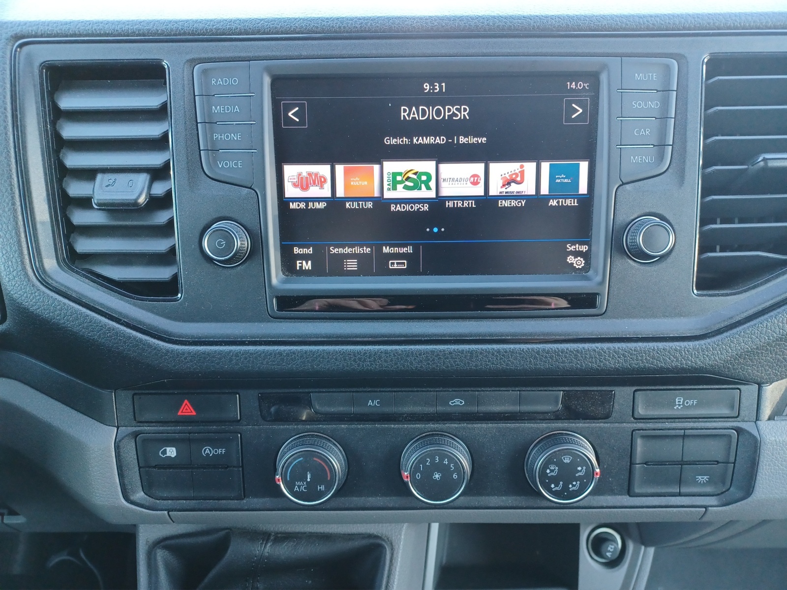 Fahrzeugabbildung Volkswagen Crafter Kasten 35 HD LR KLIMA RFK
