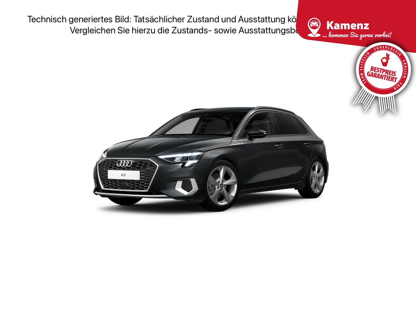 Fahrzeugabbildung Audi A3 Sportback 35 TFSI advanced S-tronic LED AHK Navi AVC ACC SHZ PDC
