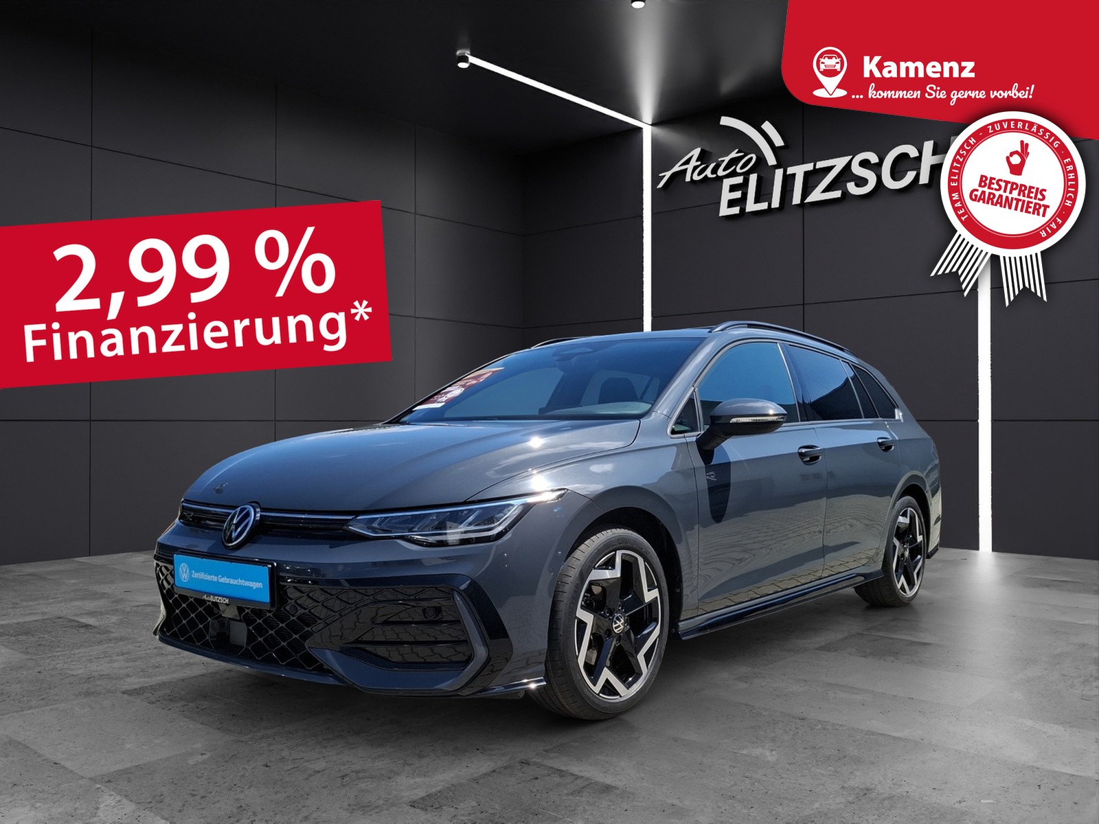 Volkswagen Golf VIII Variant eTSI R-Line DSG LED Navi AID ACC RFK SHZ