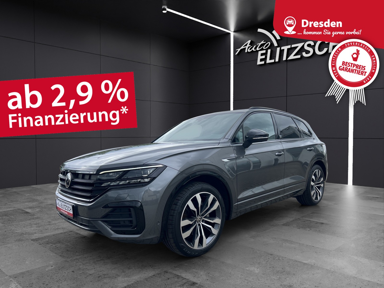 Fahrzeugabbildung Volkswagen Touareg TDI Edition-20 R-Line Matrix Navi STH AHK Luft Pano HUD AID RFK 22"