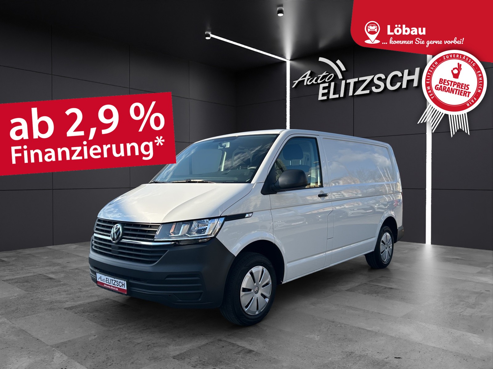 Fahrzeugabbildung Volkswagen T6 Transporter T6.1 TDI Kasten EcoProfi FWD