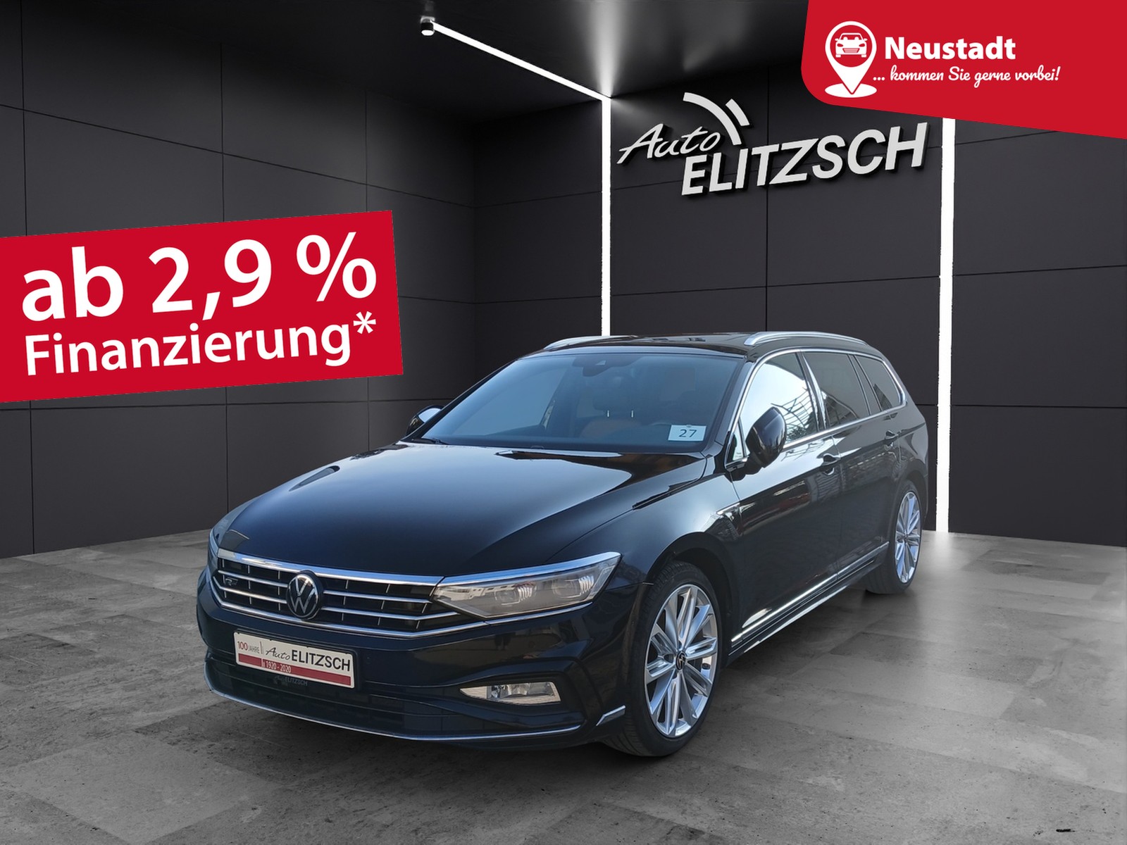 Volkswagen Passat Variant TDI R-Line DSG Matrix AHK Navi Leder AID HUD Pano ACC RFK SH