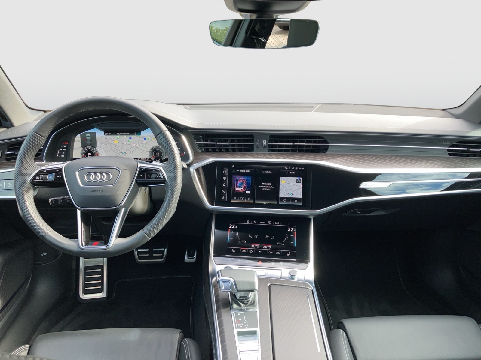 Fahrzeugabbildung Audi A6 Limousine 55 TFSI quattro S-Line Matrix ACC Luft HuD AVC Navi SHZ