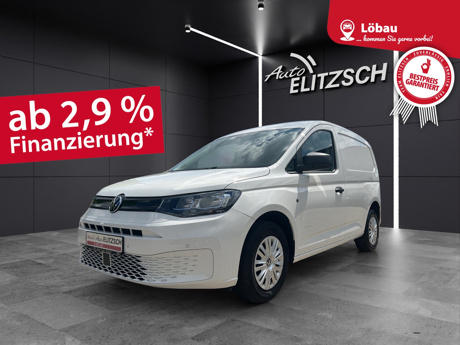 Volkswagen Caddy TDI Cargo AHZV PDC KLIMA SITZH. WINTERP.