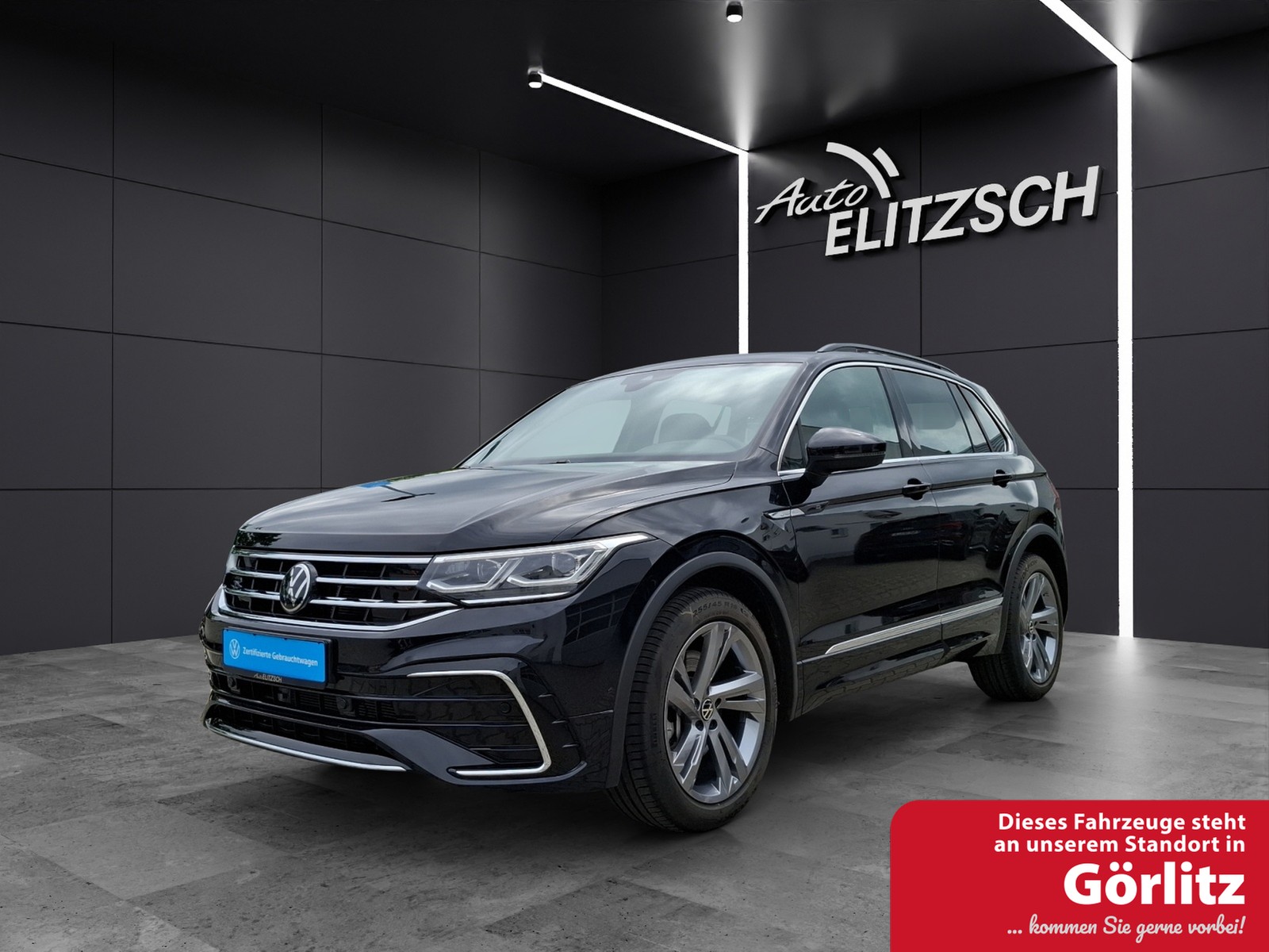 Volkswagen Tiguan TSI R-Line 4M DSG Matrix AHK Navi Pano AID ACC RFK HUD 19
