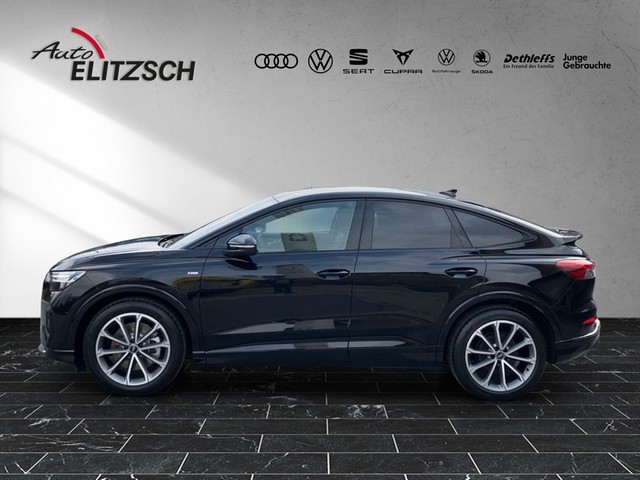 Fahrzeugabbildung Audi Q4 e-tron Sportback 50 quattro S line AZV Matrix LED Navigation plus