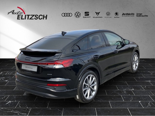 Fahrzeugabbildung Audi Q4 e-tron Sportback 50 quattro S line AZV Matrix LED Navigation plus